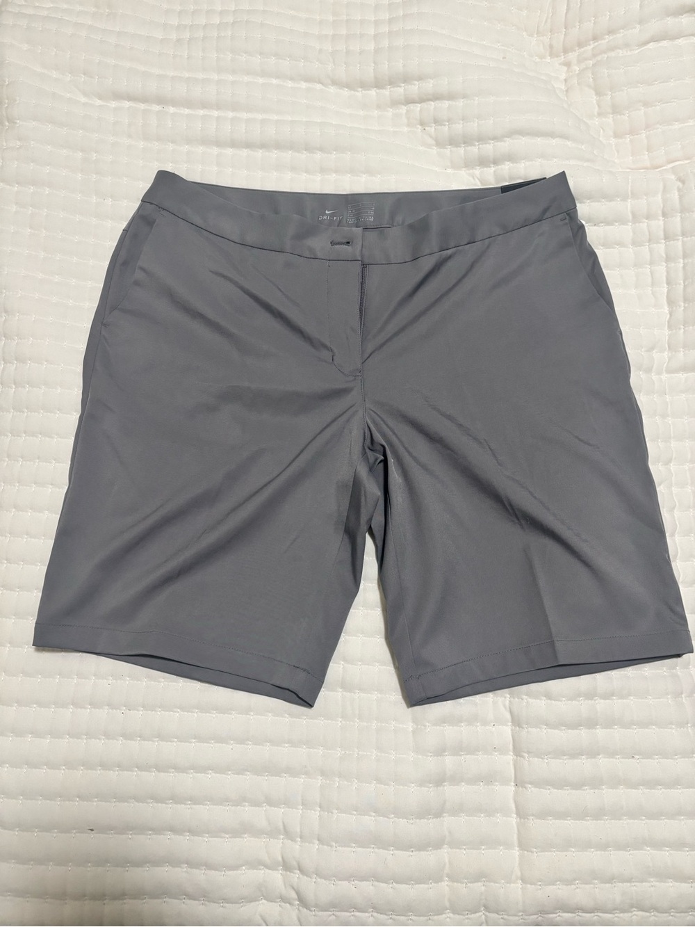 Nike Women's Gray Bermuda Shorts